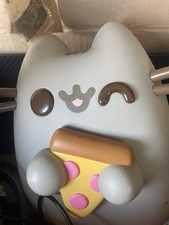 Pusheen Pizza Cat Night Light Lamp Decor