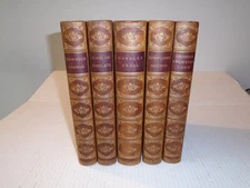 c1890's - Set of SURTEES  SPORTING NOVELS, FIVE VOLUMES