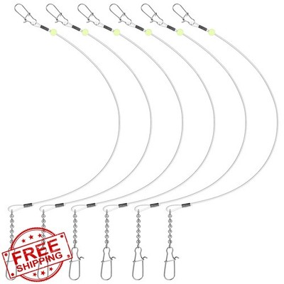 Threlaco Trolling Dodger 24 Inch Swivel Snaps