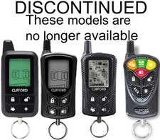 Replacement for Discontinued Clifford 7345X 7341X 488XD 489XD2-Way Remotes
