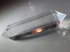 Natural Vogel Cut Quartz Crystal Specimen Double Point Generator Madagascar — photo 1