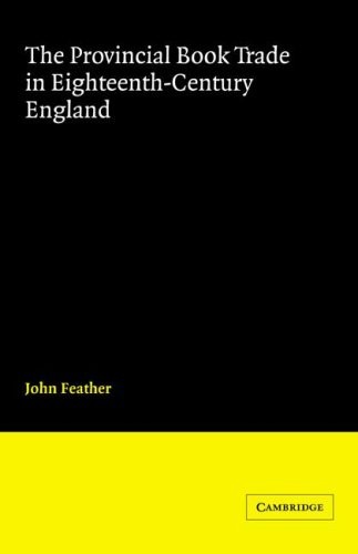 The Provincial Book Trade in Eighteenth-Century England Feather Paperback - Image 3