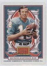 2013 Panini Golden Age White Border Bob Griese #105 HOF 0h1