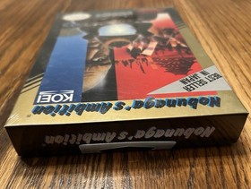 NES Nintendo NOBUNAGA'S AMBITION NEW Factory Sealed