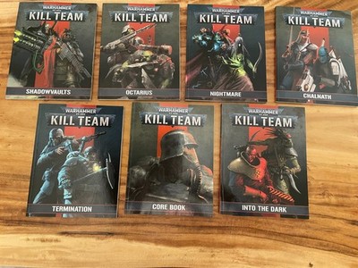 Warhammer 40K Kill Team Campaign Rules Expansion Book Lot Core Octarius