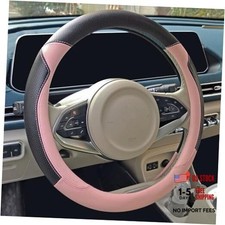 Yunzlan Stylish Cute Cat Steering Wheel Cover For Women Girlleather Blackpink