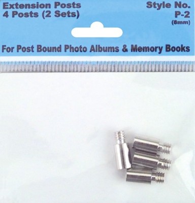 Pioneer Screw Post Extenders 8mm-4/Pkg - P2