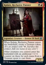 2021 Magic The Gathering Afr Kalain Reclusive Painter 225 U Lightly Played