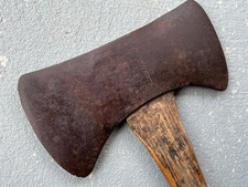 Vintage TRUE TEMPER Flint Edge Felling Axe Ke...