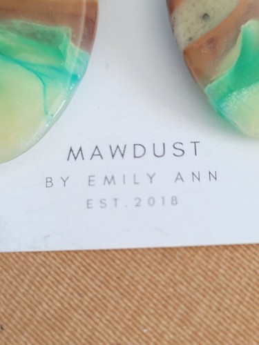 Mawdust by Emily Ann EST.2018 Ohrringe handgefertigt (3349HJT) Polymer Clay - Bild 9 von 16