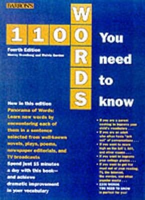 1100 Words You Need to Know, Bromberg, Murray, Used; Very Good Book