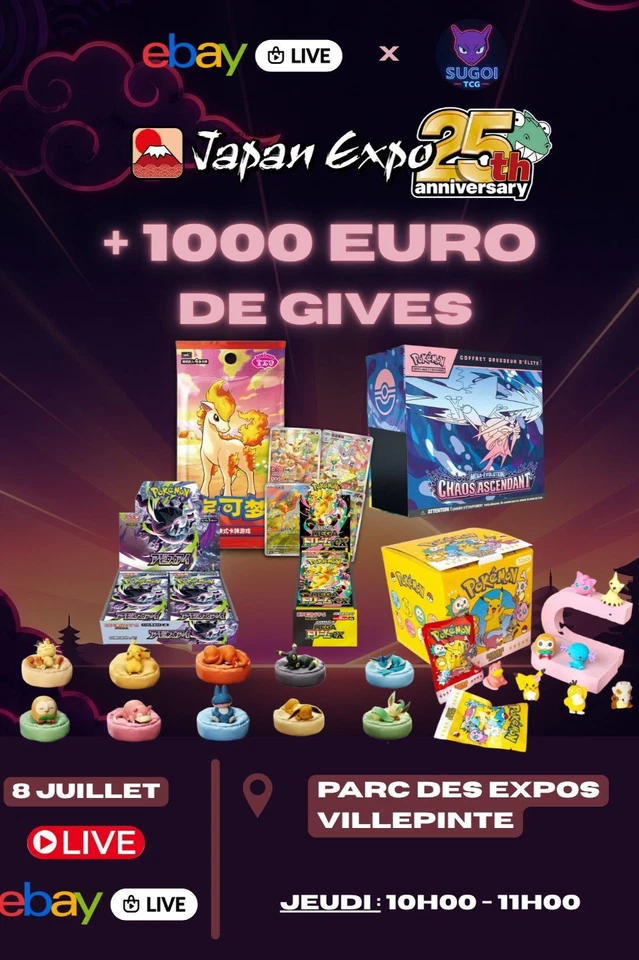 JAPAN EXPO en Direct - Live  full Giveaway
