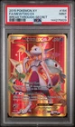 2015 Pokemon XY BREAKthrough Mewtwo EX 164/162 Gold Secret Rare Full Art PSA 9