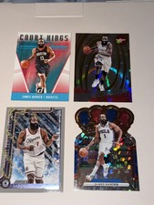 James Harden Insert Lot (4) Court Kings Revolution Topps 2016-24 Lot