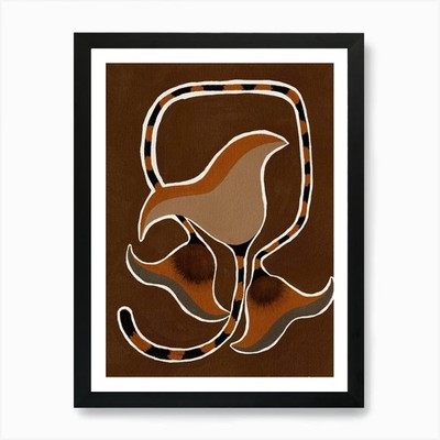 Zarte Blüte 4 Kunstdruck gerahmt Wandbild Poster Leinwanddruck Bild