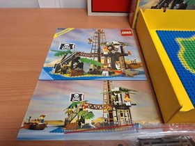 Lego 6270 Forbidden Island (1989) Legoland Pirates Complete Box and Booklet