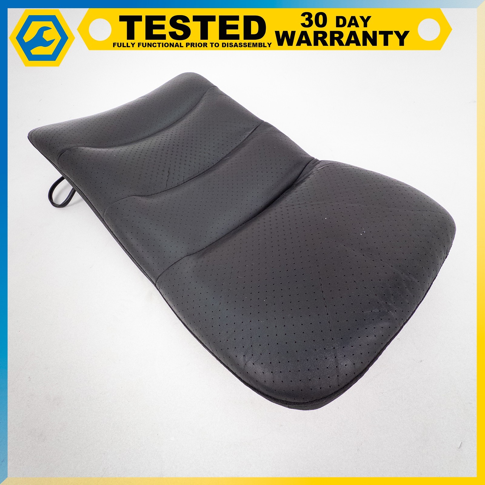05-13 CHEVROLET CORVETTE C6 FRONT LEFT SIDE TOP UPPER SEAT CUSHION BLACK OEM