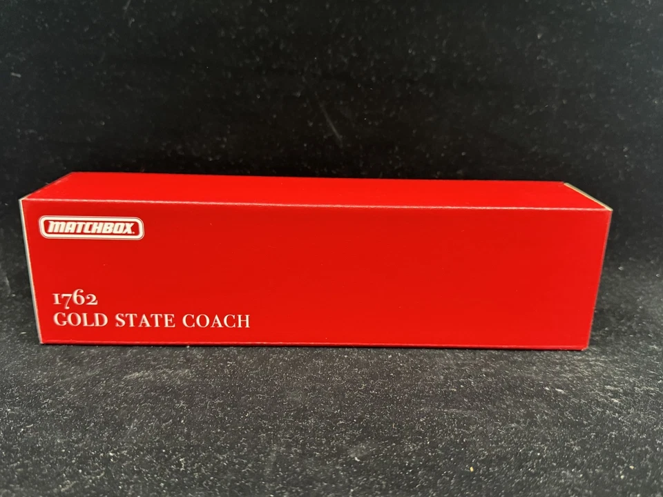 Mattel Creations Matchbox Collectors Exclusive Coronation 1762 Gold State Coach Foto 2 de 3