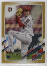 2021 Chrome NPB Nippon Professional Baseball Gold Refractor /50 Shun Namiki #133