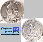 1957 D US Denver Mint Silver Washington Quarter🪙Ike's Cold War🪙