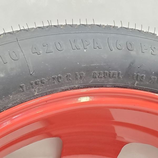Bentley Flying Spur 2006 Spare tire rims Set Red