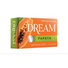 DREAM PAPAYA FACIAL SOAP BAR 100G BEAUTY CLEANSER SKIN FREE SHIPPING FREE US TAX