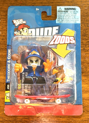 Tech Deck Dude Evolution  Zoods    Theodore & Eddie (#121)   New on Card