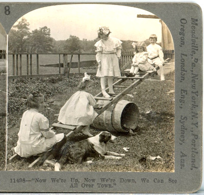 Teeter Totter, Now We're Up Now We're Down-Keystone PrimaryStereoview #8