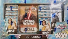 2025 Topps CHROME Star Wars Collection SUPERBOX 76 Cards Factory-Sealed (Costco)