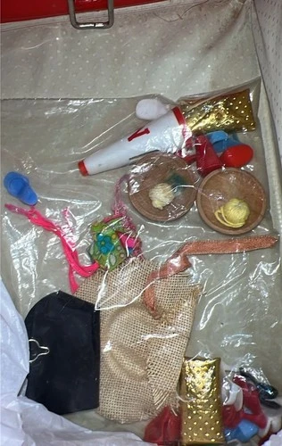 Vintage Barbie's 60s Fashion Queen doll W/ Clothes TLC & Accessories READ