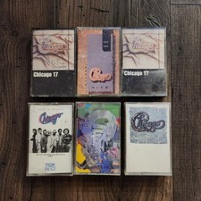 Chicago Cassette Tape Lot Of 6 Not Tested