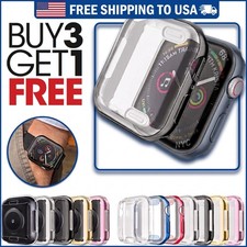 For Apple Watch 2/3/4/5/6/7/SE Case Screen Protector Cover 38/40/42/44/41/45/49