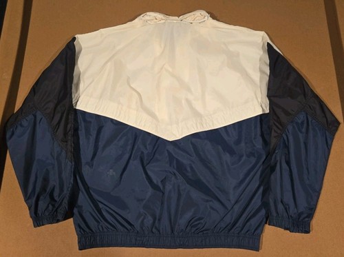 Vintage 90's Adidas Track Jacket Men's Size L Windbreaker Hideaway Hood RARE by Adidas, Size L, $44.99 - Photo 2