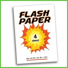 Giochi di Prestigio e Magia Carta Lampo Fuoco Trucchi Paper Flash Magic Tricks