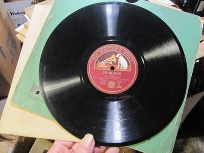 1929 JUSSI BJORLING Swedish De Curtis GONDOLSANG/ For Dig Allen HMV X 3376