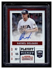 Delgado, Raynel - 2017 Elite Extra Edition/Contenders - Autograph - 1/15