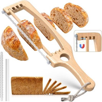 Upgraded Sourdough Bread Knife Adjustable Bread Slicer Homemade Bread Magnetic