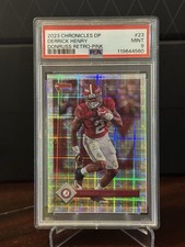2023 Chronicles Donruss Draft Picks Derrick Henry Retro Pink #23 PSA 9 Alabama