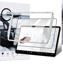 15" Tempered Glass For Tesla Model 3 / Y Navigation Touchscreen Screen Protector