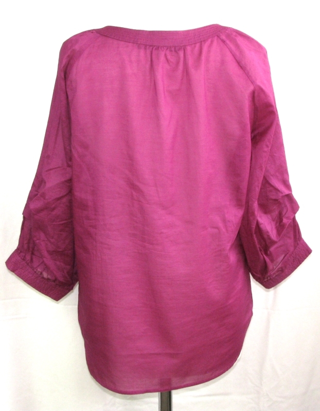COMPTOIR DES COTONNIERS - Blouse Modèle Diseuse Coton Rose Taille 38 - Ex. État View 2