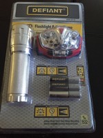 Defiant Led Flashlight And Headlamp Combo Batteries Included Defiant Led Flashlight And Headlamp Combo Batteries Included