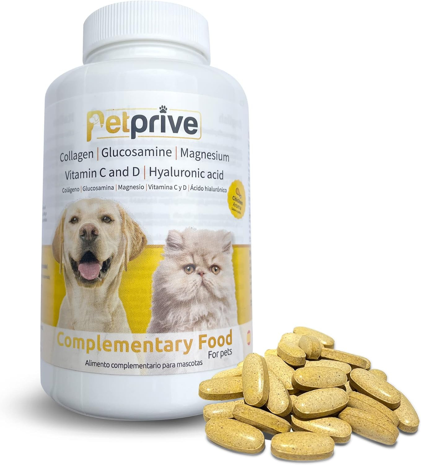 Integratore Articolazioni Cane e Gatto Naturale con Collagene e Glucosamina