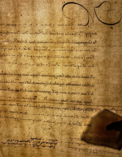 LOUIS XV SIGNED LETTER TO HIS COUSIN - COUNT OF EU, GRANDSON OF LOUIS XIV 1755 - Picture 11 of 12