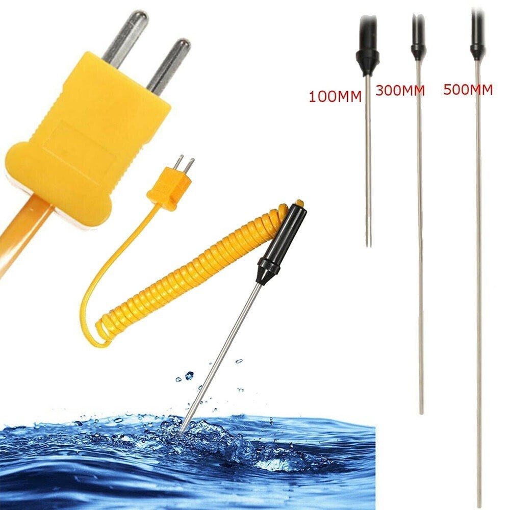 K Type Thermocouple Probe Digital Probe Temperature Range -50°C To 1200°C
