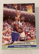 1992-93 FLEER ULTRA ROOKIE SHAQUILLE O'NEAL #328 Magic
