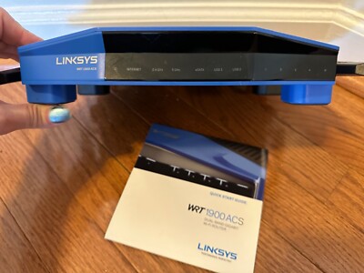 LINKSYS WRT 1900 ACS 無線LANルーター Amazon.com: Linksys Open Source Dual-Band Gigabit WiFi