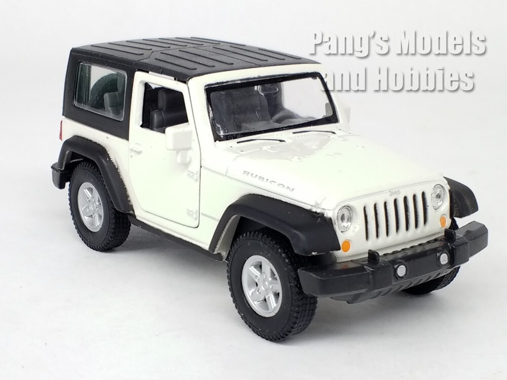 4.25 Inch Jeep Wrangler Rubicon Hard Top 1/32 Scale Diecast Model