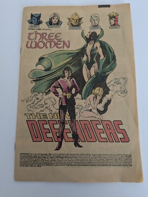 Marvel Stan Lee Presents Three Women The New Defenders Vol 1 No138 December 1984