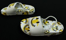 Champion Toddler's IPO Smile Slide Sandals LB3 White/Yellow US:10 UK:9.5 EU:27