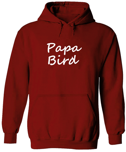 Papa Bird Mens Pullover Sweatshirt Hoodie Sweater Gift For New Dad Father Daddy - Picture 19 of 19